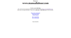 Desktop Screenshot of manuallabour.com